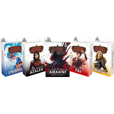 FLESH AND BLOOD TCG - Silver Age Chapter 2 - Pack of 5 Decks primary image
