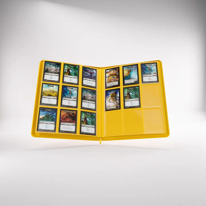 GAMEGENIC - ZIP-UP ALBUM 18-POCKET - YELLOW - Master
