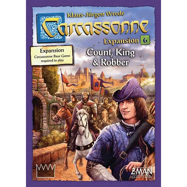 CARCASSONNE: EXPANSION 6 – COUNT, KING & ROBBER - 2 EDICIJA - Master