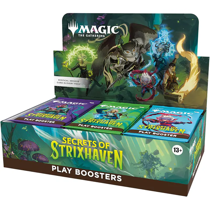 Magic The Gathering: Secrets of Strixhaven - Play Booster Display - PREDNAROČILO - Datum izida - 24.04.2026 - Master