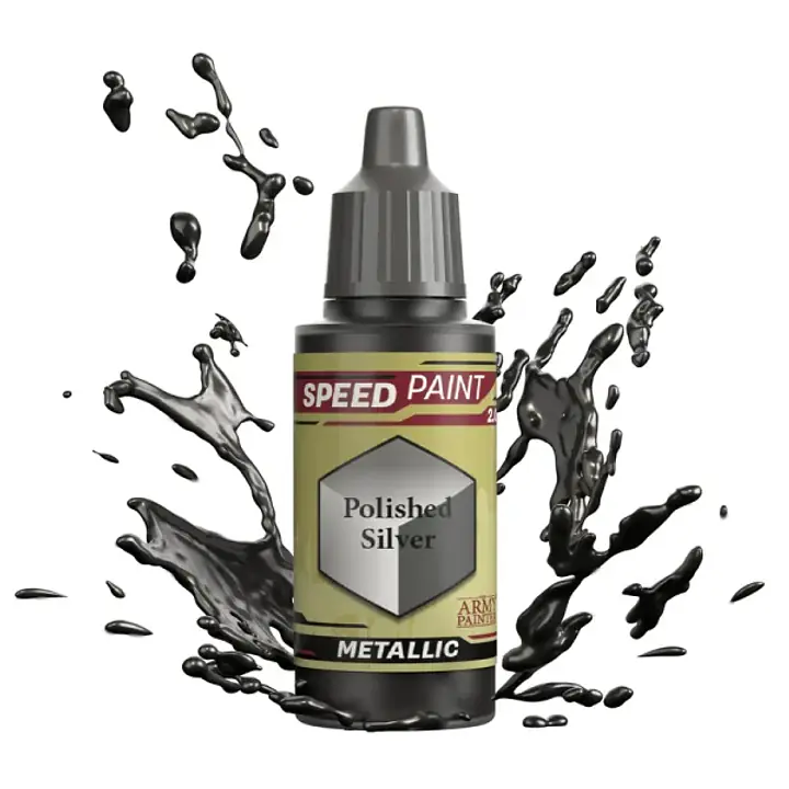 ARMY PAINTER - SPEEDPAINT 2.0 - Polished Silver - Master