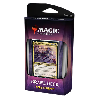 MAGIC THE GATHERING - THRONE OF ELDRAINE - BRAWL DECK - FAERIE SCHEMES primary image