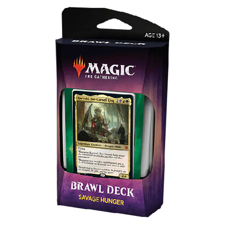 MAGIC THE GATHERING - THRONE OF ELDRAINE - BRAWL DECK - SAVAGE HUNGER - Master