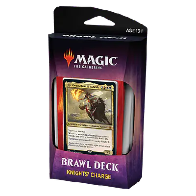 MAGIC THE GATHERING - THRONE OF ELDRAINE - BRAWL DECK - KNIGHTS' CHARGE primary image