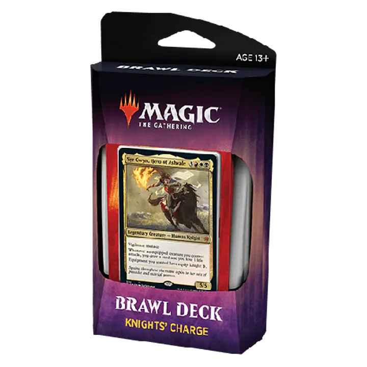 MAGIC THE GATHERING - THRONE OF ELDRAINE - BRAWL DECK - KNIGHTS' CHARGE - Master