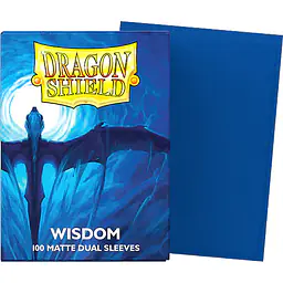 DRAGON SHIELD DUAL MATTE SLEEVES - WISDOM (100X) - Master
