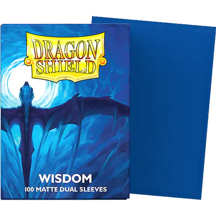 DRAGON SHIELD DUAL MATTE SLEEVES - WISDOM (100X) - Master