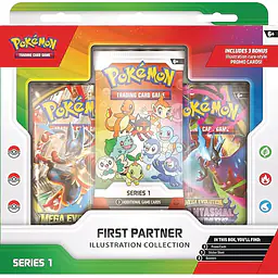 POKEMON - PKM - First Partner Illustration Collection—Series 1 - Master