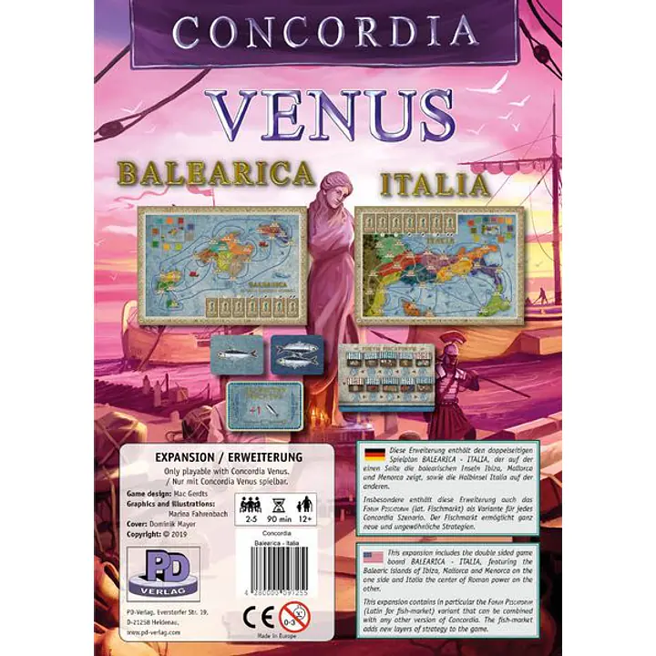 CONCORDIA VENUS: BALEARICA / ITALIA - Master