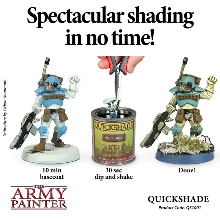 ARMY PAINTER - Quickshade Dip: Soft Tone - Master
