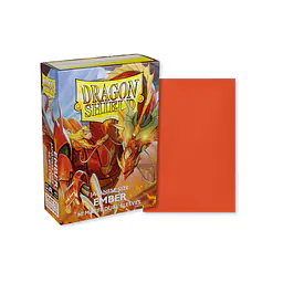 DRAGON SHIELD DUAL MATTE SLEEVES - EMBER (60X) - JAPANESE SIZE - Master