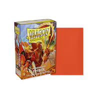 DRAGON SHIELD DUAL MATTE SLEEVES - EMBER (60X) - JAPANESE SIZE - Master