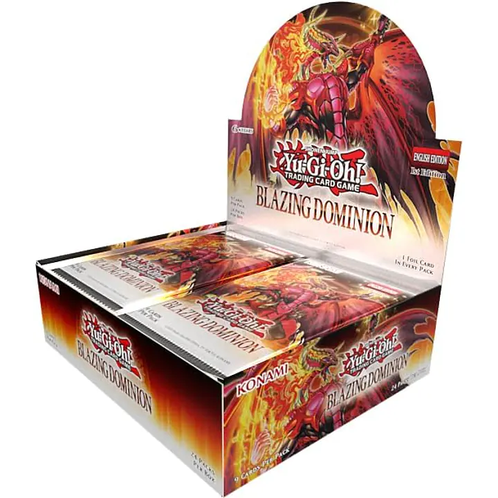 YGO - BLAZING DOMINION - BOOSTER BOX - YU-GI-OH! - Master