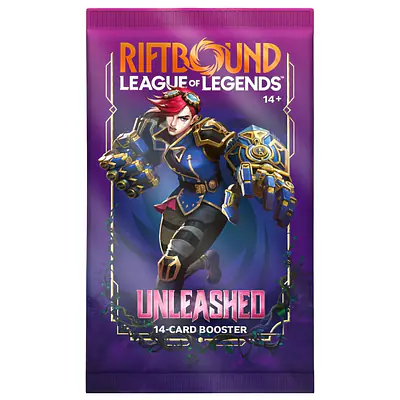 Riftbound: League of Legends Trading Card Game - Unleashed Booster pack primary image