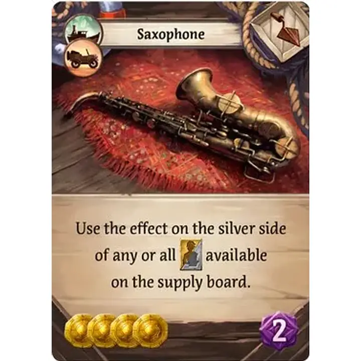 Lost Ruins of Arnak: Saxophone Promo Card - Master