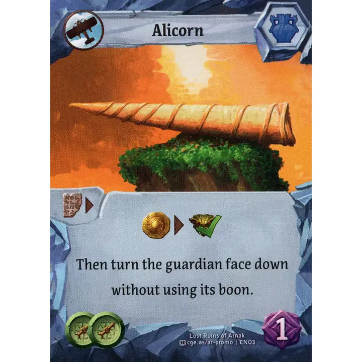 Lost Ruins of Arnak: Alicorn Promo Card - Master