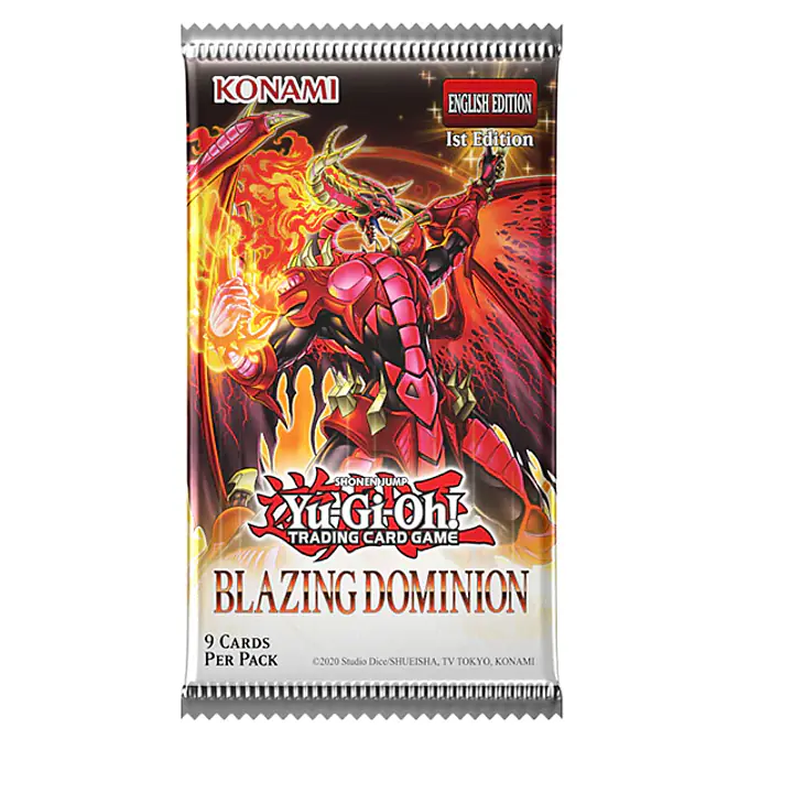 YGO - BLAZING DOMINION - BOOSTER PACK - YU-GI-OH! - Master