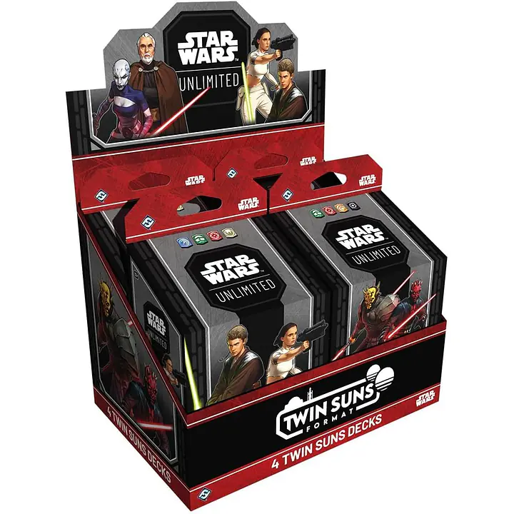 Star Wars: Unlimited 2026 Twin Suns Deck Display - Master