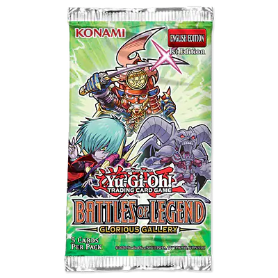 YGO - Battles of Legend: Glorious Gallery - BOOSTER PACK - YU-GI-OH! primary image