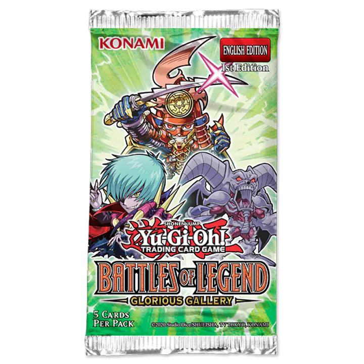 YGO - Battles of Legend: Glorious Gallery - BOOSTER PACK - YU-GI-OH! - Master