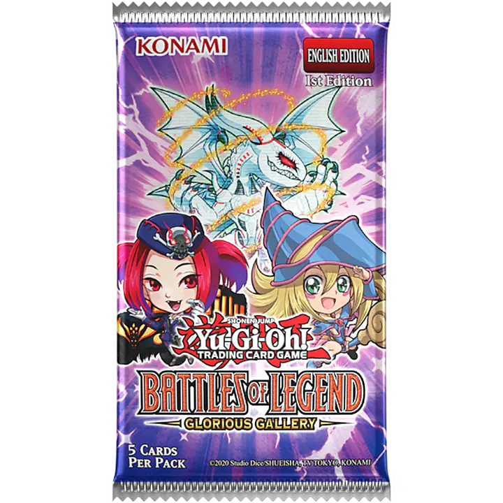 YGO - Battles of Legend: Glorious Gallery - BOOSTER PACK - YU-GI-OH! - Master