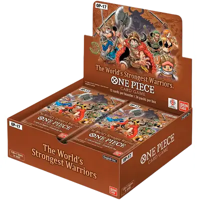 ONE PIECE CARD GAME - The world’s Strongest Warriors (OP-17) - BOOSTER BOX - PRE-ORDER BOX primary image