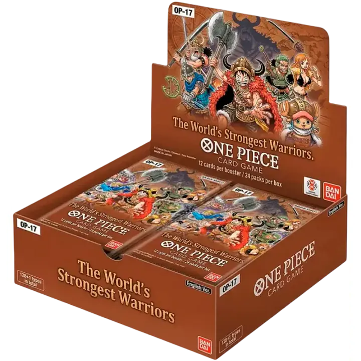 ONE PIECE CARD GAME - The world’s Strongest Warriors (OP-17) - BOOSTER BOX - PRE-ORDER BOX - Master