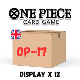 ONE PIECE CARD GAME - The world’s Strongest Warriors (OP-17) - BOOSTER BOX CASE - PRE-ORDER - 2026 - Master