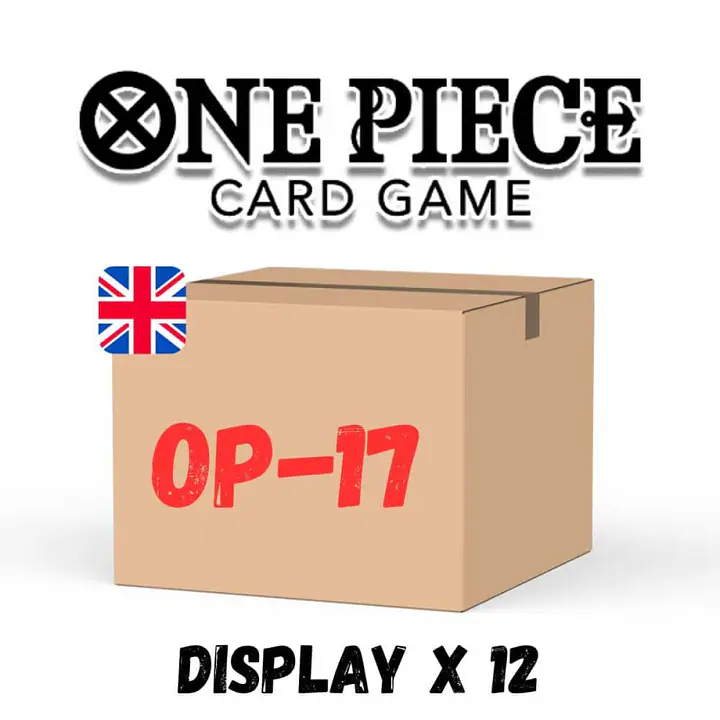 ONE PIECE CARD GAME - The world’s Strongest Warriors (OP-17) - BOOSTER BOX CASE - PRE-ORDER - 2026 - Master