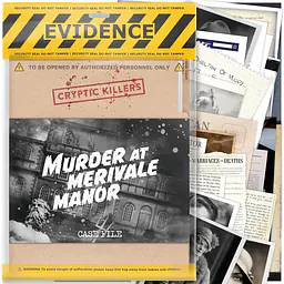 Cryptic Killers: Murder at Merivale Manor - Master