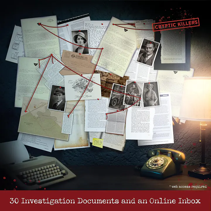 Cryptic Killers: Murder at Merivale Manor - Master