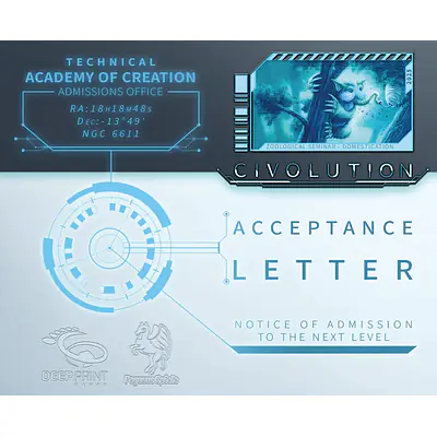Civolution: Acceptance Letter primary image