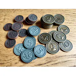 Clans of Caledonia Metal Coins - Master