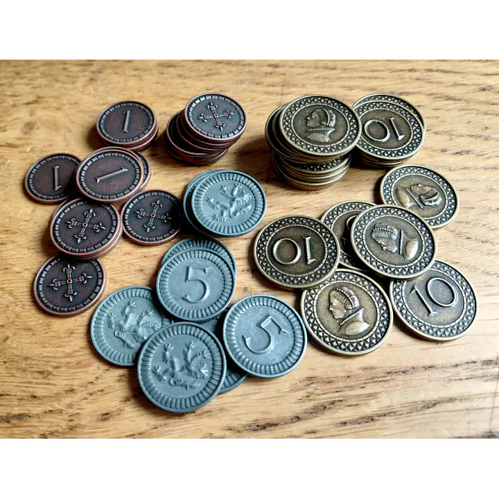 Clans of Caledonia Metal Coins - Master