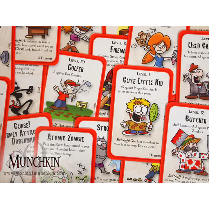 MUNCHKIN ZOMBIES DELUXE - Master