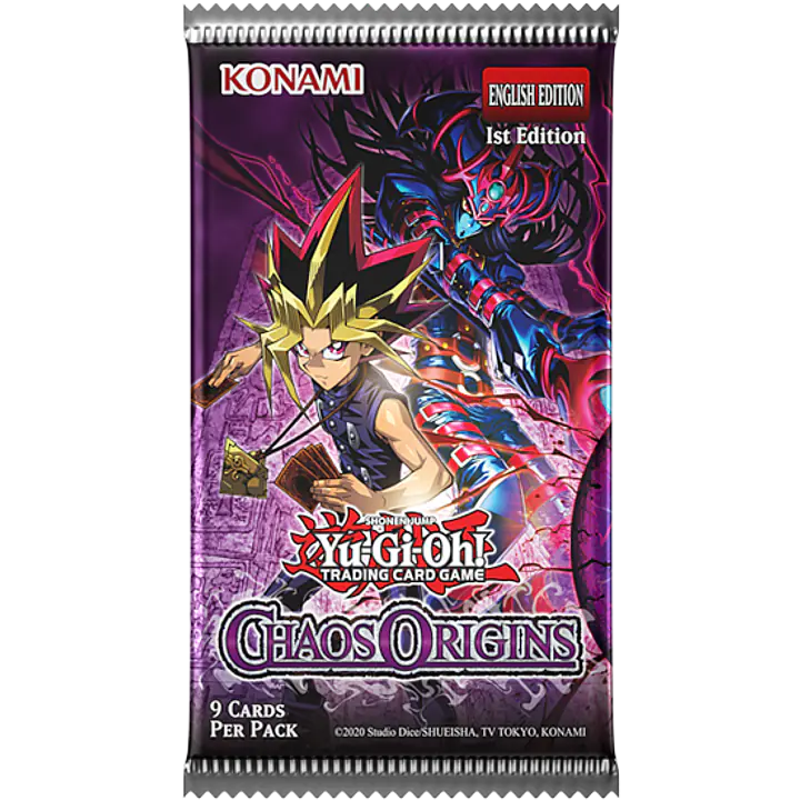 YGO - CHAOS ORIGIN - BOOSTER PACK - YU-GI-OH! - Master