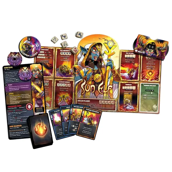 Dice Throne: Hero Pack: Sun Elf - Master