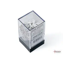 DICE CHESSEX - Speckled Arctic Camo Polyhedral (7 Dice) - Master