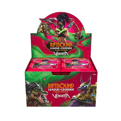 Riftbound: League of Legends Trading Card Game – Vendetta Booster Display - PREDNAROČILO - Datum izida - 31.7.2026 primary image