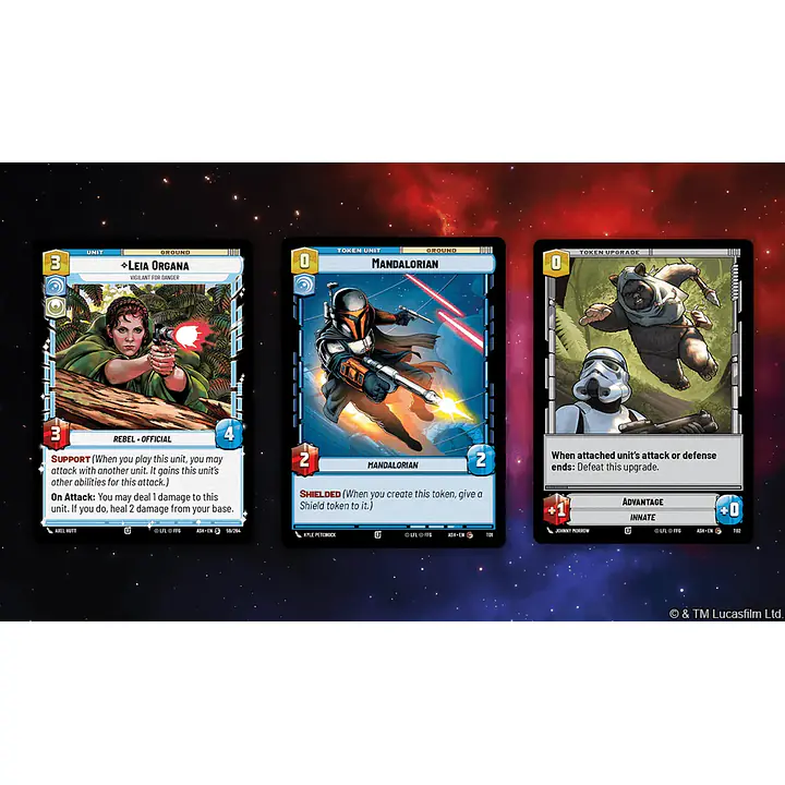 STAR WARS: UNLIMITED - Ashes of the Empire – prerelease box - Master