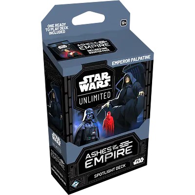 STAR WARS: UNLIMITED - Ashes of the Empire – Emperor Palpatine Spotlight Deck primary image