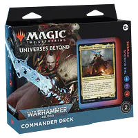 MAGIC THE GATHERING - COMMANDER WARHAMMER 40K DECK - THE RUINOUS POWERS - Master