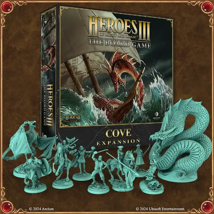 Heroes of Might and Magic III: The Board Game – Cove Expansion - Master