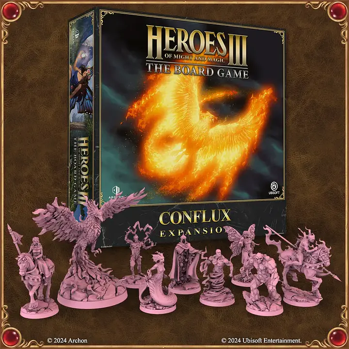 Heroes of Might and Magic III: The Board Game – Conflux Expansion - Master