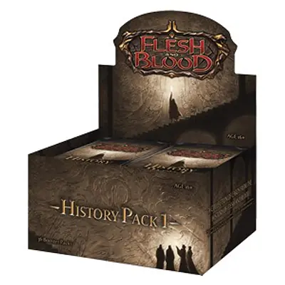 FLESH AND BLOOD TCG - HISTORY PACK 1 BOOSTER DISPLAY primary image
