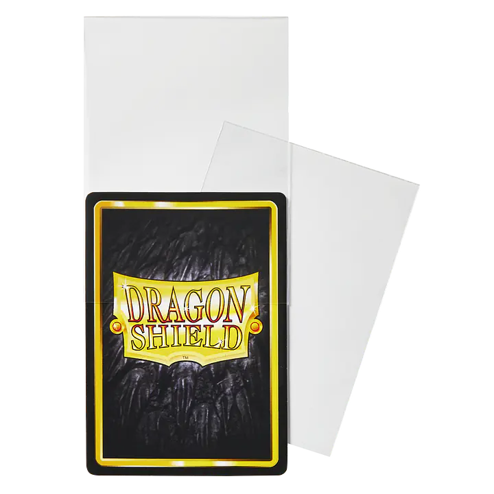 DRAGON SHIELD - PERFECT FIT Thick Inner Sleeves: Clear (100 SLEEVES) - Master