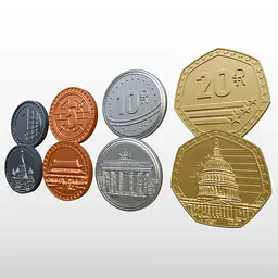 World Order Metal Coins - Master