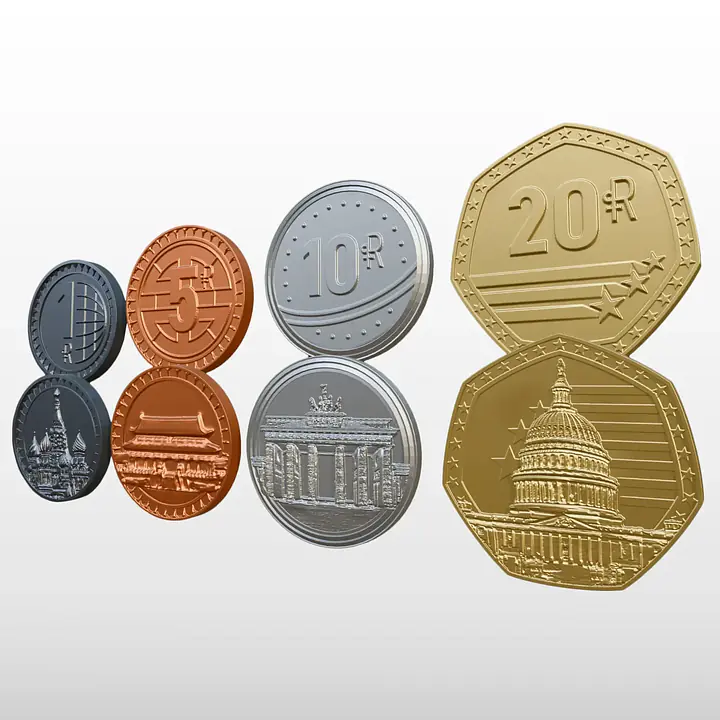 World Order Metal Coins - Master