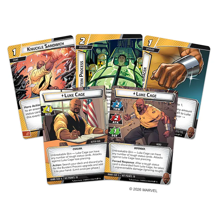 Marvel Champions: The Card Game – Luke Cage Hero Pack - Master