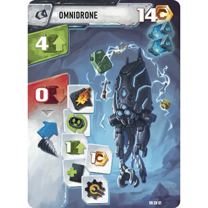 Drillers: Omnidrone Promo Card - Master